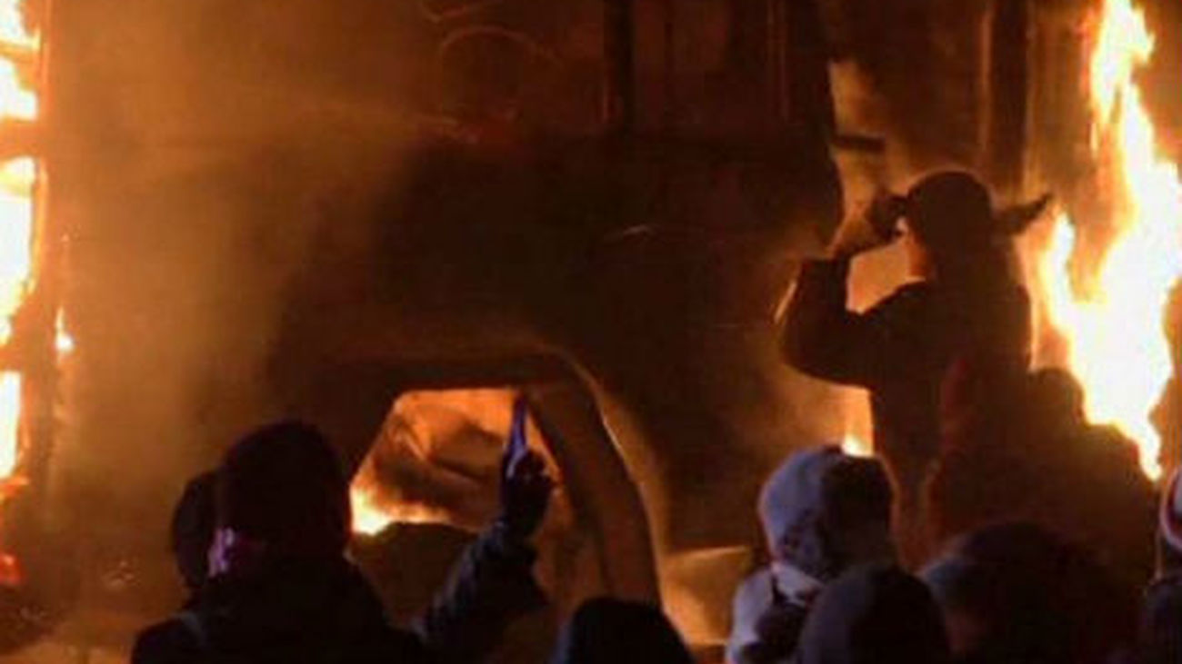 Manifestaciones en Kiev