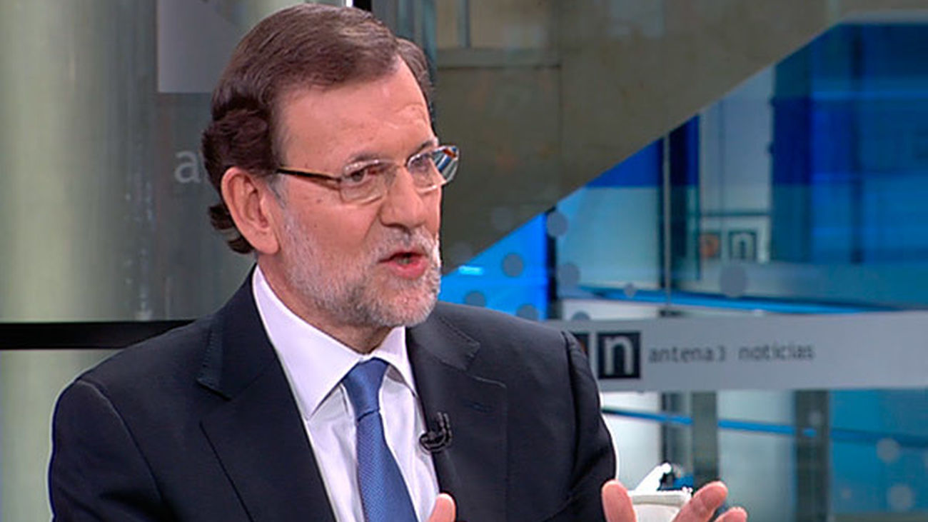 Rajoy: "No habrá consulta por la independencia, mientras yo sea presidente"