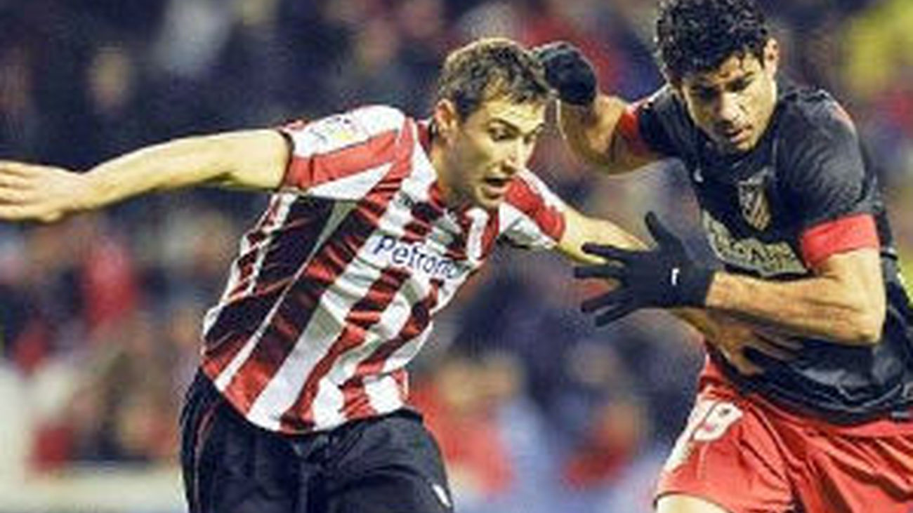 Diego Costa contra el Ath. Bilbao