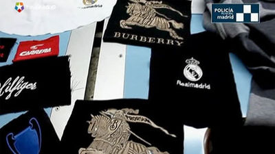 Intervenido un local de Tetuán donde se falsificaba ropa