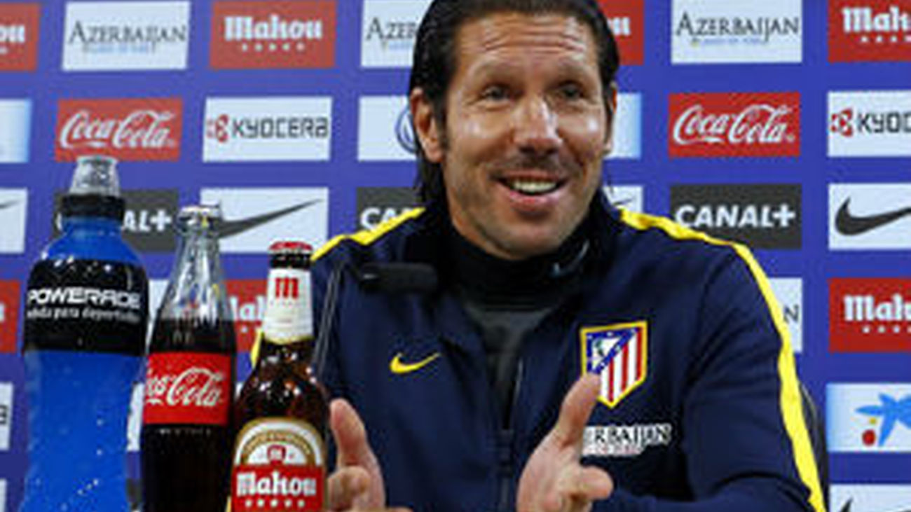 Simeone sobre el Athletic: "No soy de pensar que hay un segundo partido"