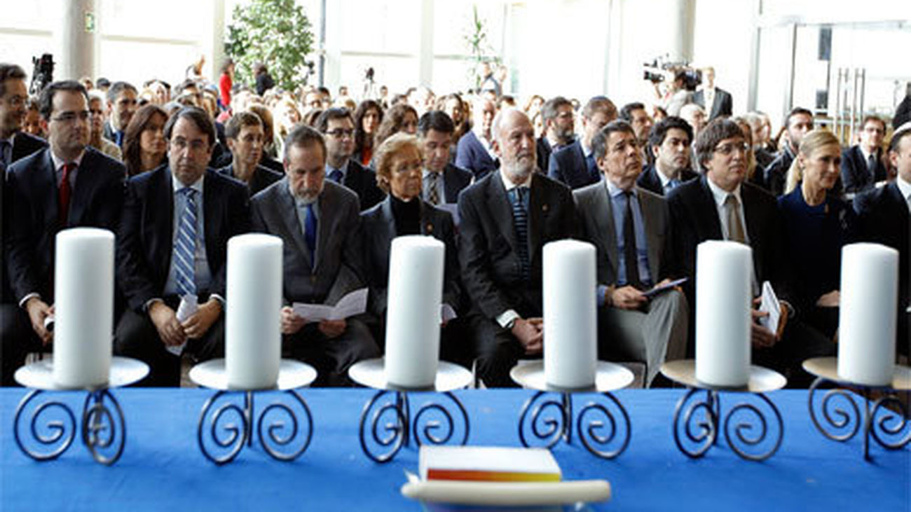 Conmemoración por el holocausto judío en la Asamblea de Madrid
