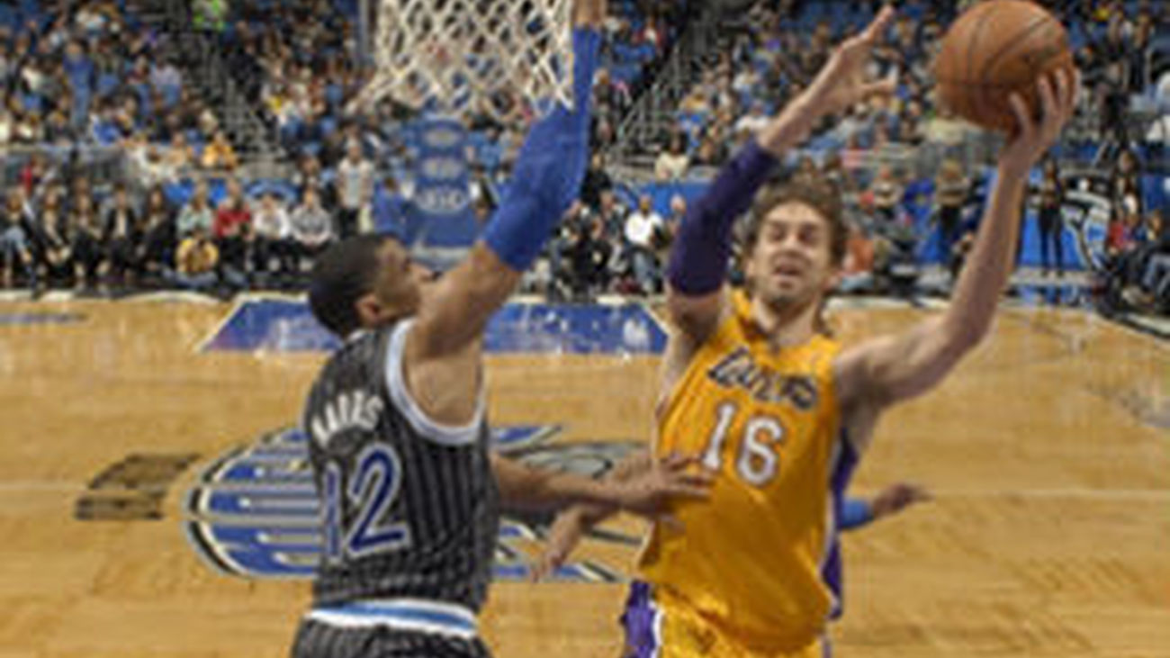 Pau Gasol, ante los Orlando Magic