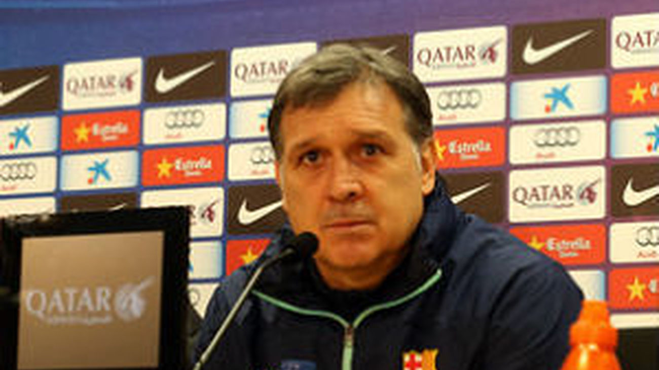 Tata Martino, entrenador del FC Barcelona