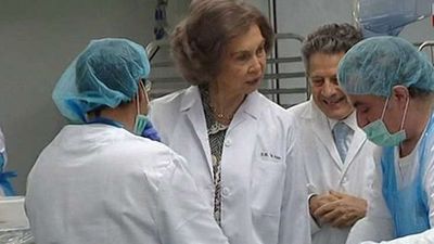 La Reina visita las instalaciones que la Fundación Cedel tiene en Las Rozas