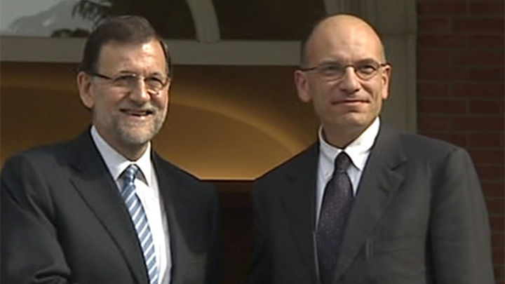 Rajoy y Letta exigen ratificar antes de junio mecanismo de la unión bancaria