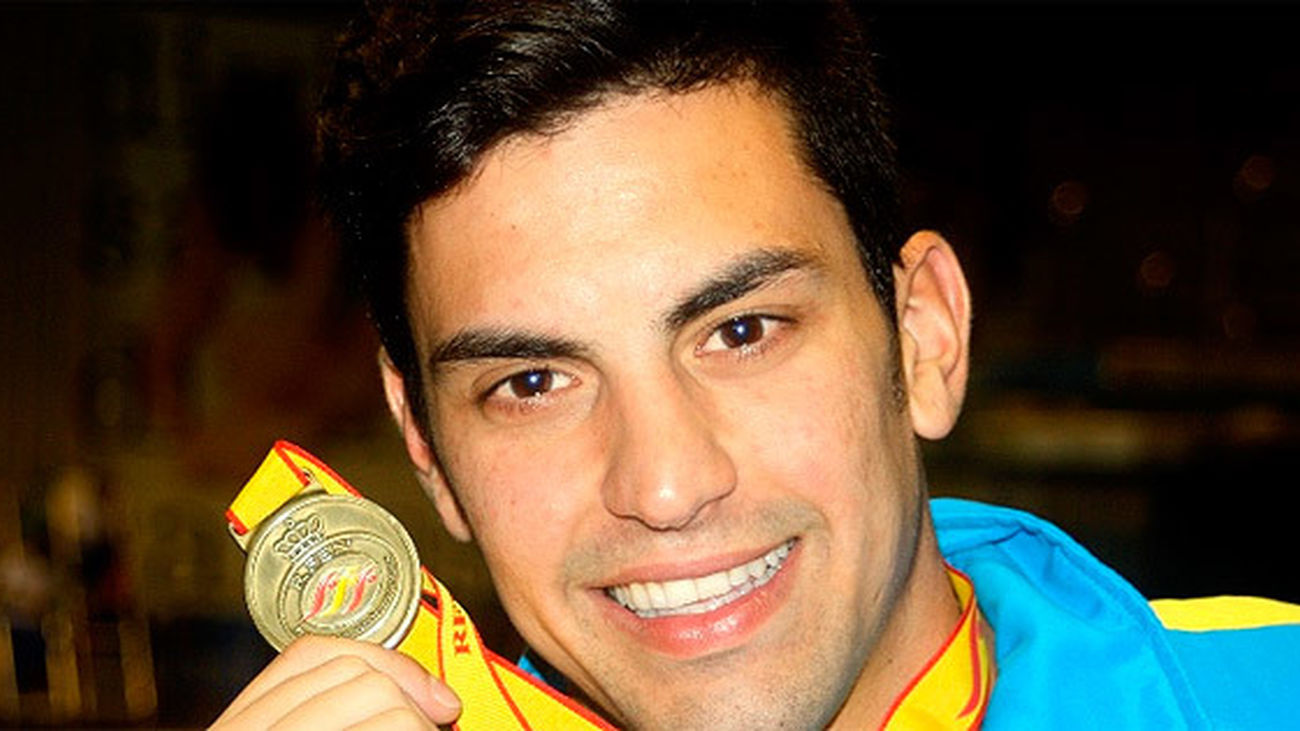 El saltador de Leganés Javier Illana