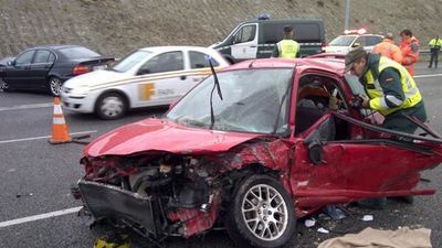 Herido grave un joven de 33 años en un aparatoso accidente en la M-31