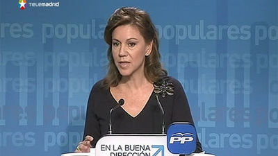 Cospedal no ve ni ruptura ni convulsión en el Partido Popular