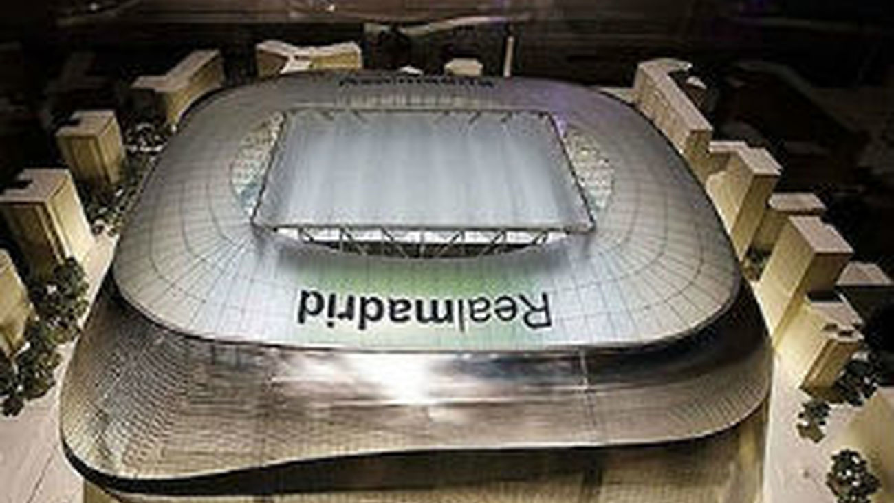 El Real Madrid presenta mañana la reforma del Bernabéu