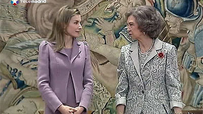 La Reina cobrará este año 131.000 euros y la Princesa, 102.000 euros