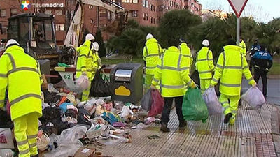 Los trabajadores aceptan el pacto y concluye la huelga de basuras de Alcorcón