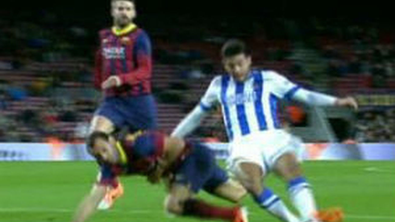 2-0. Un Barça sin brillo ante la Real se acerca a la final de Copa