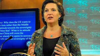 Merkel tilda de inaceptable el "que se joda la UE" de una diplomática de EEUU