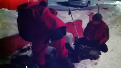 Muere un montañero atrapado por el temporal en la sierra de Madrid