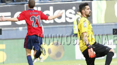 2-0. El Getafe pierde en Pamplona y se mete en un lío