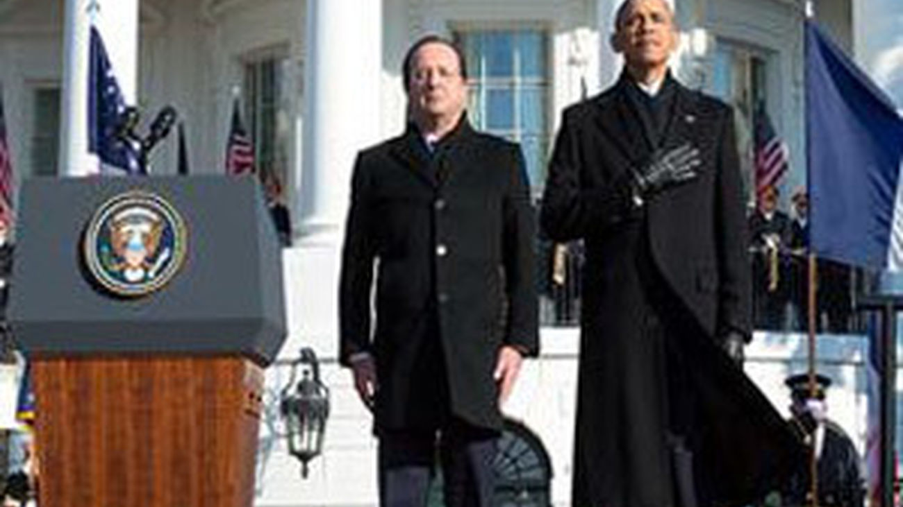 Obama: EEUU y Francia trabajarán "hombro con hombro" por la seguridad mundial