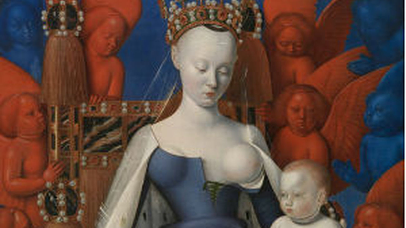 'La Virgen con el Niño y ángeles', obra maestra de Jean Fouquet, en el Prado