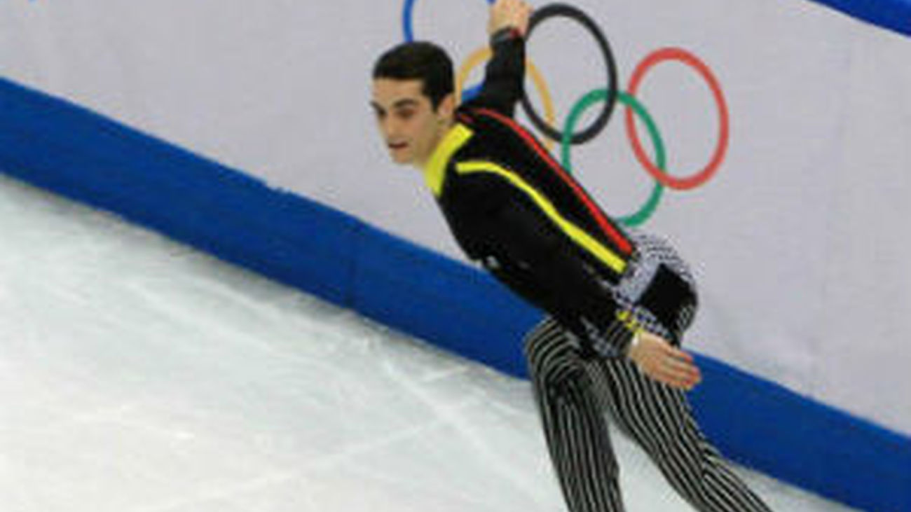 Javier Fernández, en Sochi 2014