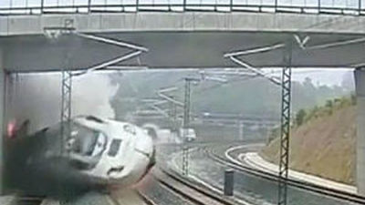 Reconstruyen paso a paso los momentos previos al accidente del Alvia de Galicia