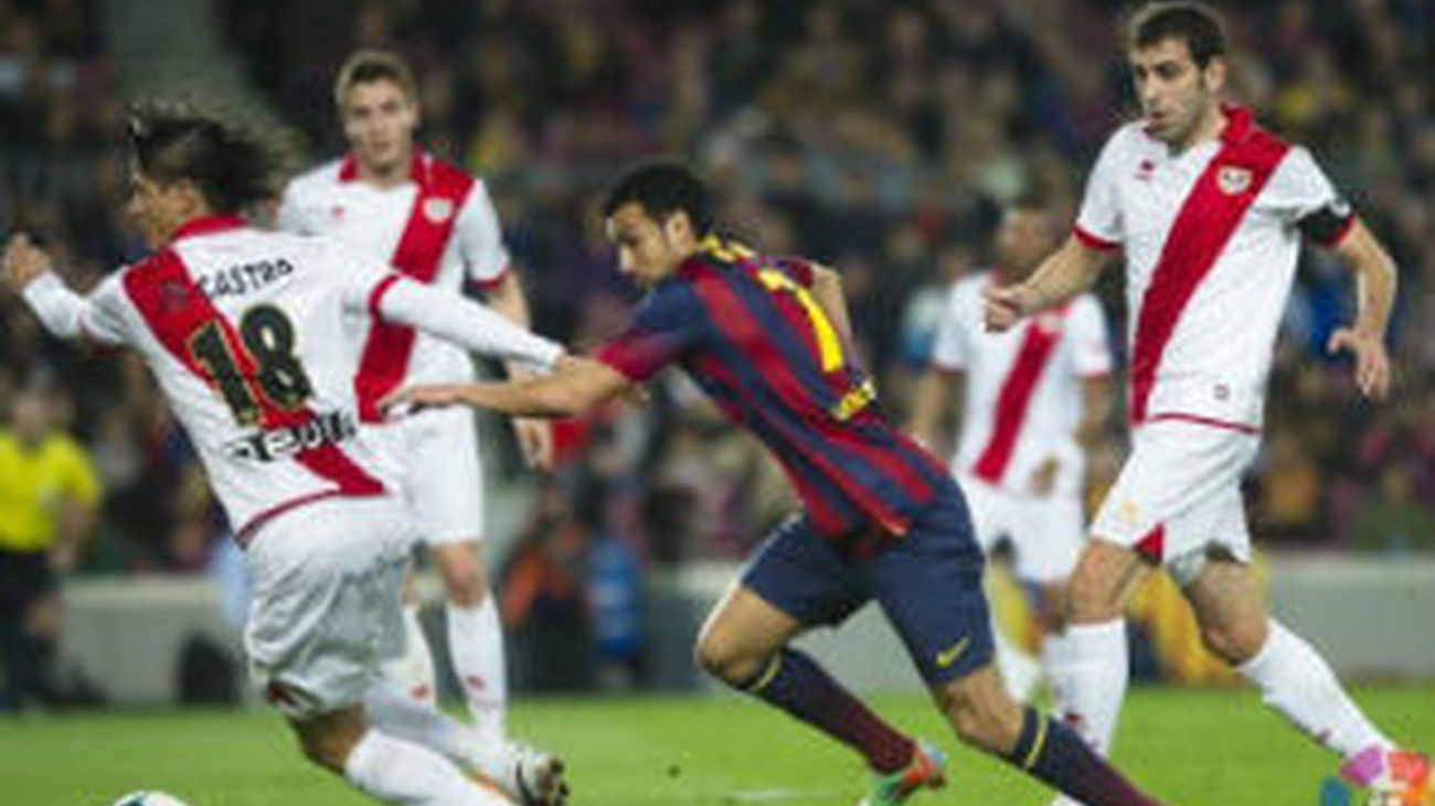 6-0. El Rayo no comparece en el Nou Camp