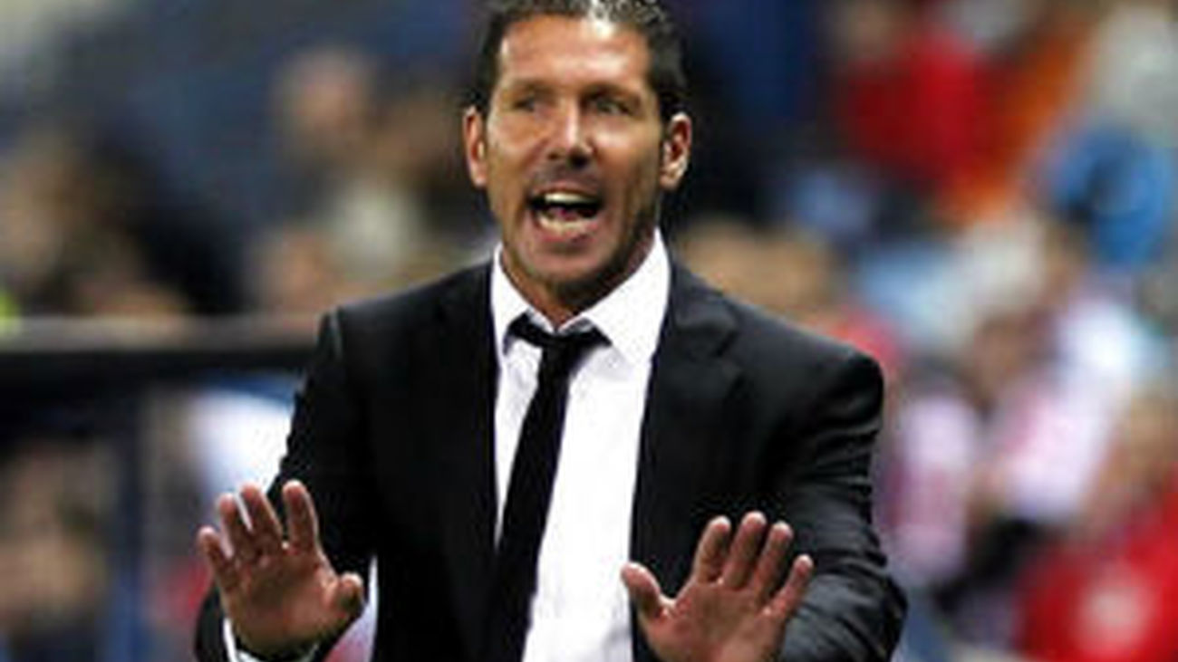 Simeone: "Vamos como siempre, partido a partido, incluso minuto a minuto"