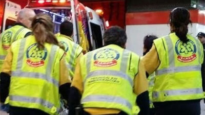 Intoxicado muy grave al incendiarse el salón de su vivienda en Madrid