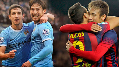 City y Barça se encuentran en la eliminatoria estrella de octavos