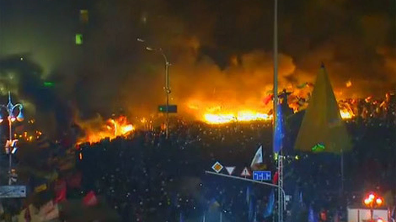 Violencia en Kiev