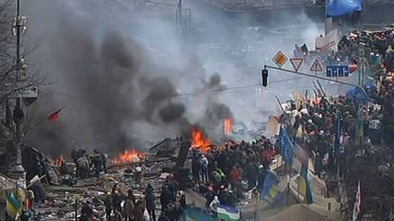 Al menos 26 personas han muerto en los disturbios de Kiev