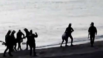 La Guardia Civil salvó de morir ahogados a varios inmigrantes subsaharianos