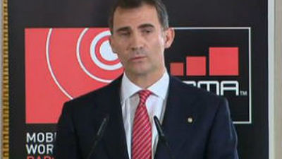 Don Felipe valora los efectos positivos de la cooperación entre el Estado y Cataluña