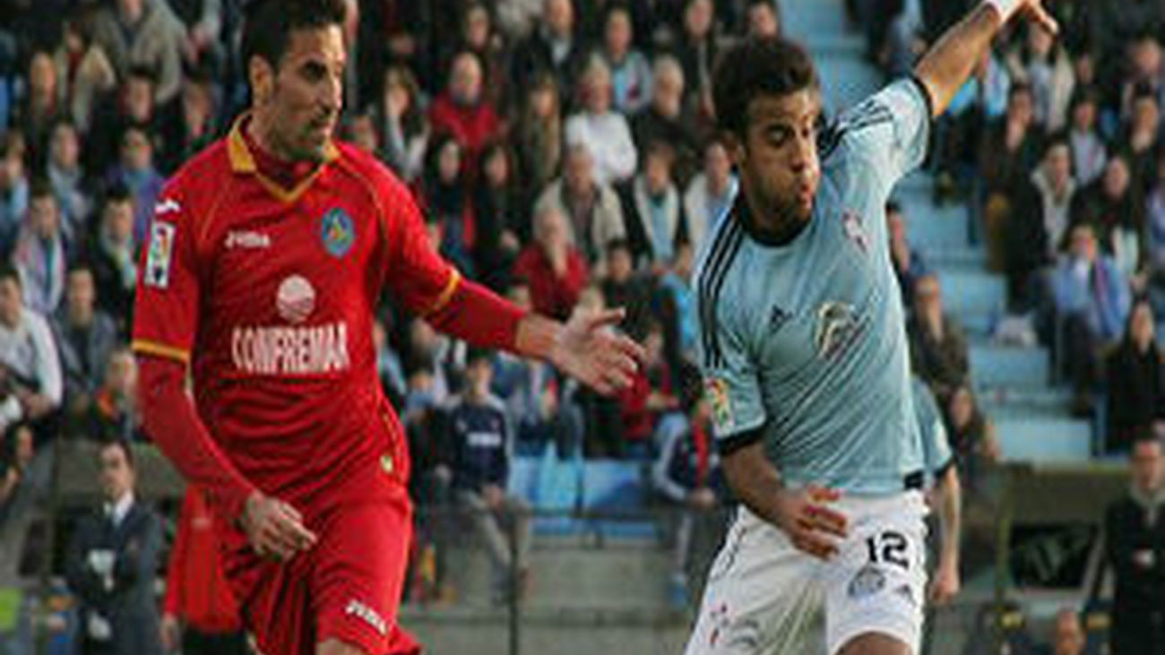 1-1. El Getafe empata ante el Celta y Luis García salva su puesto