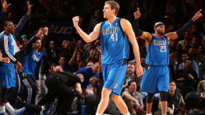 Nowitzki hace bueno el gran partido de Calderón