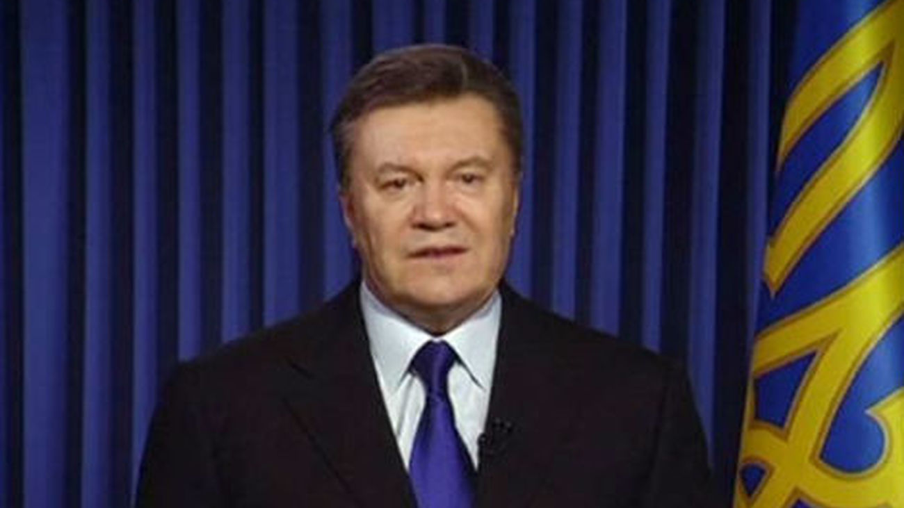 Ucrania dicta orden de busca y captura internacional contra Yanukóvich