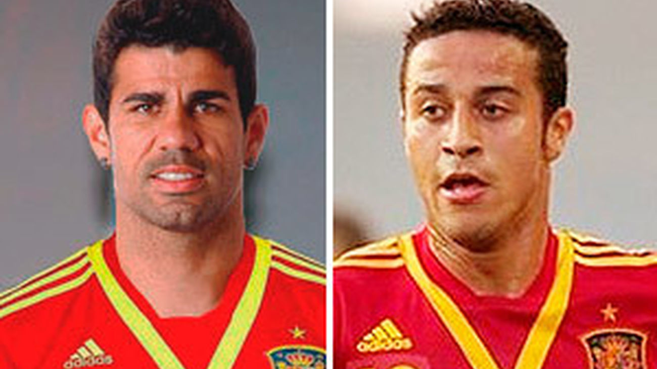 Del Bosque convoca a Diego Costa y Thiago para el amistoso contra Italia