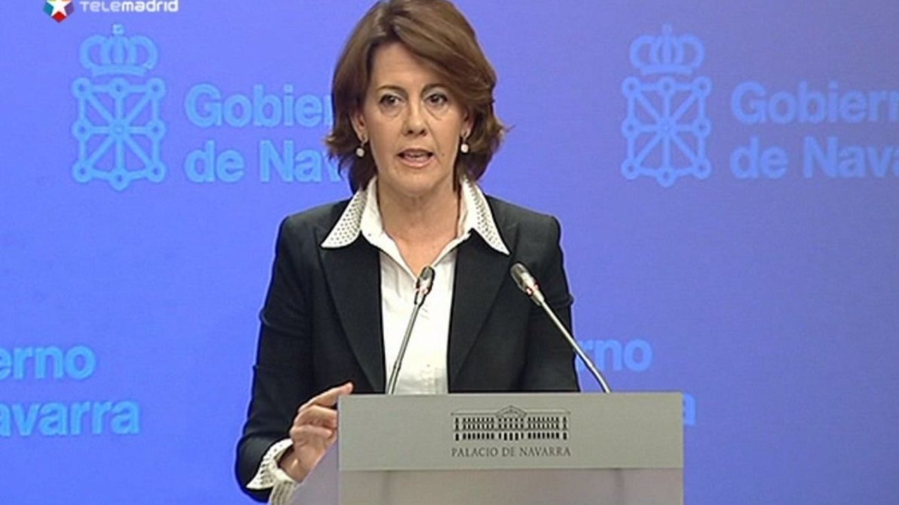 Barcina rechaza dimitir y confía en que Rubalcaba evite una moción de censura