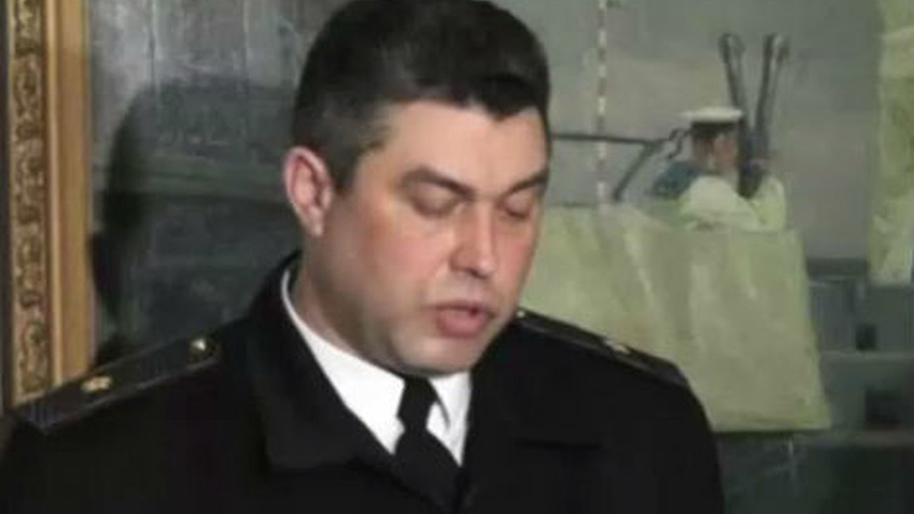 Deserta el jefe de la Marina de Ucrania y toma el mando de la armada de Crimea