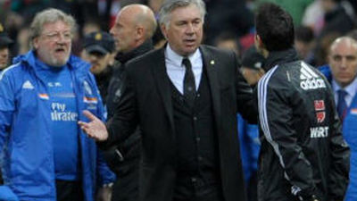 Ancelotti: "El Atlético planteó un fútbol brusco y violento"