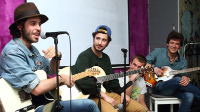 Capitán Mandarina presenta en Madrid su primer disco, 'Ninguno de mis héroes'