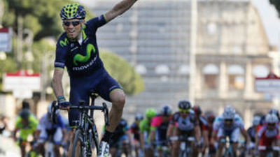 Valverde vence en la Roma Maxima