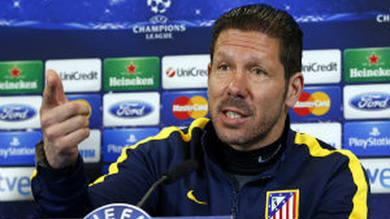 Simeone: "Espero el mejor Milán"