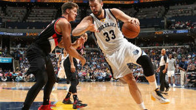 Marc Gasol roza el 'triple-doble' en una noche de brillo español