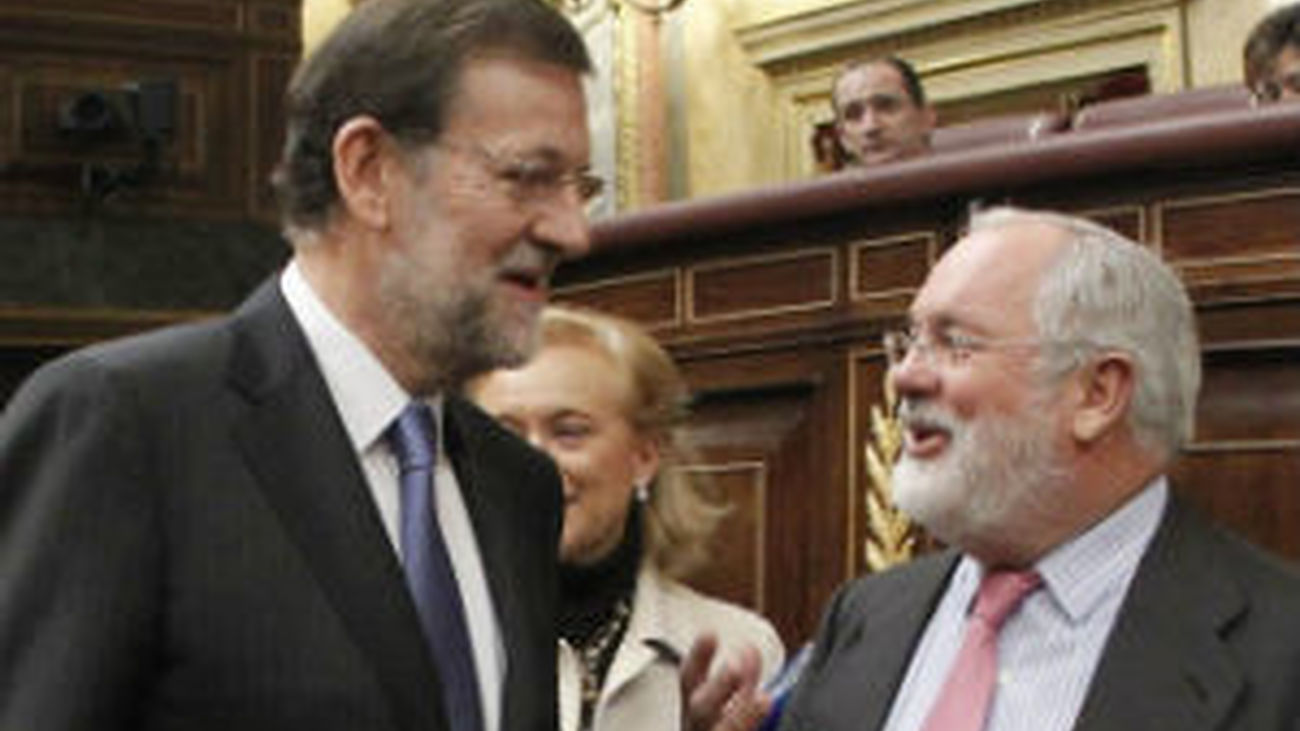 Rajoy y Cañete