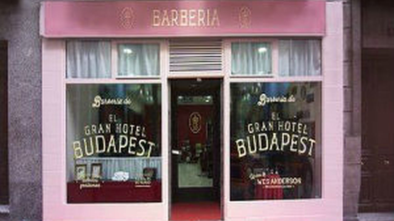 Barbería Gran Hotel de Budapest