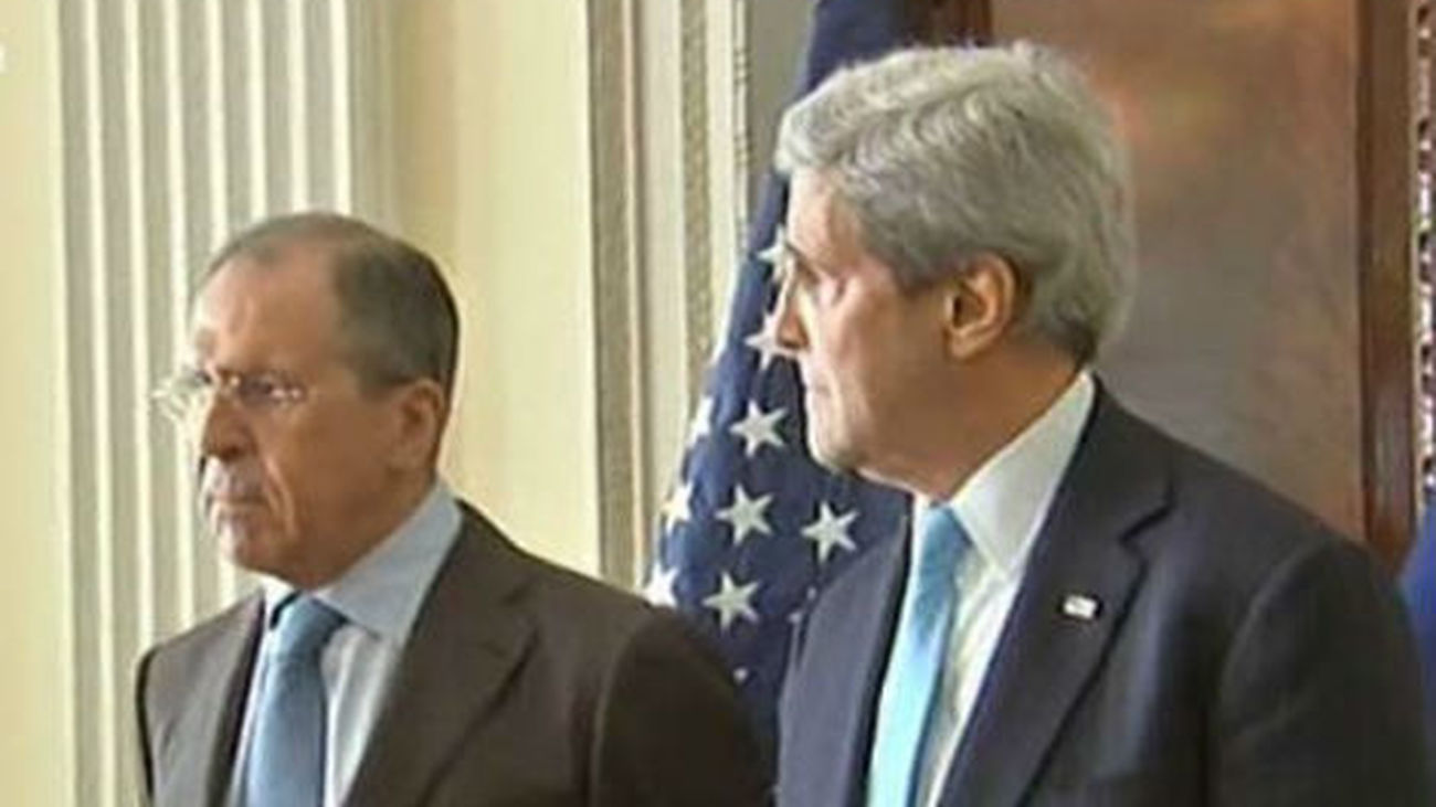 Serguei Lavrov y John Kerry