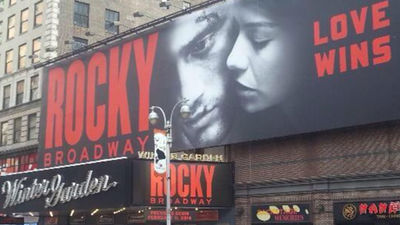 'Rocky' baila y canta en Broadway
