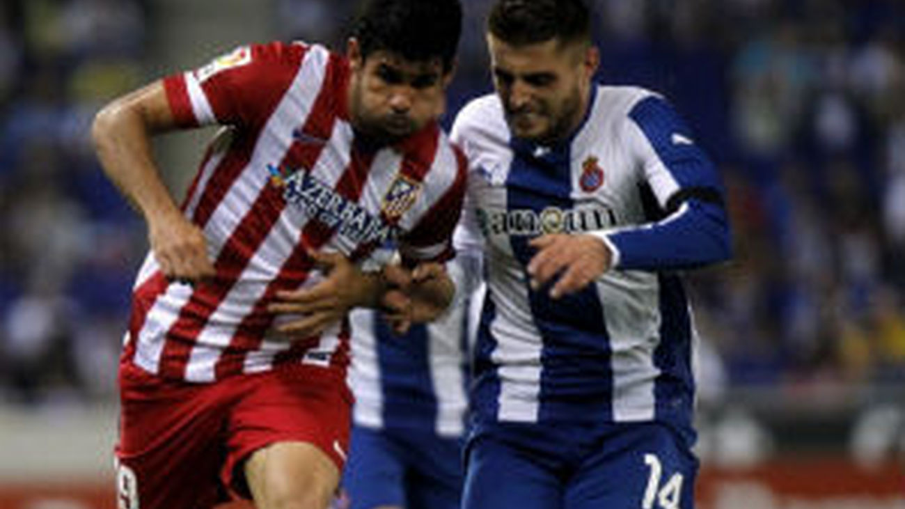 Diego Costa ante el Espanyol