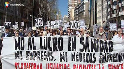 La 'Marea Blanca' vuelve a la calle para exigir una Sanidad Pública para todos
