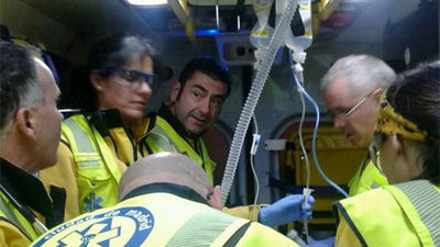 Un herido grave por arma de fuego en el atraco a un comercio chino en Hortaleza